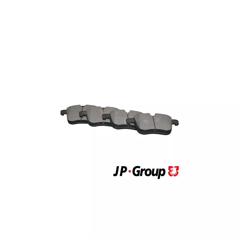 Jeu de 4 plaquettes de frein avant JP GROUP 1263602010