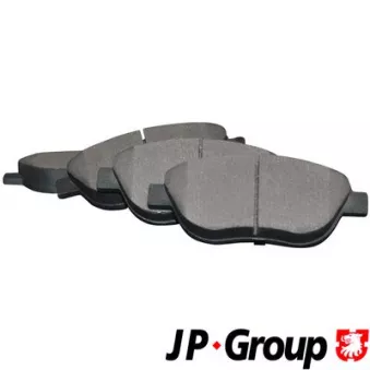 Jeu de 4 plaquettes de frein avant JP GROUP 1263602110
