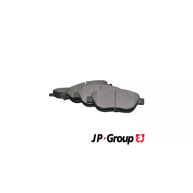 Jeu de 4 plaquettes de frein avant JP GROUP 1263602110