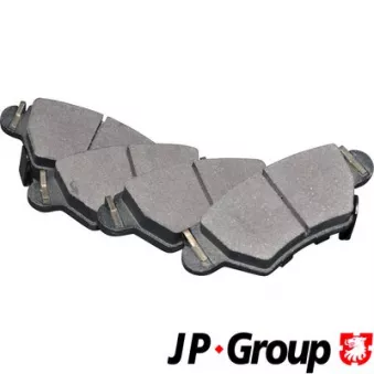 Jeu de 4 plaquettes de frein arrière JP GROUP 1263701710