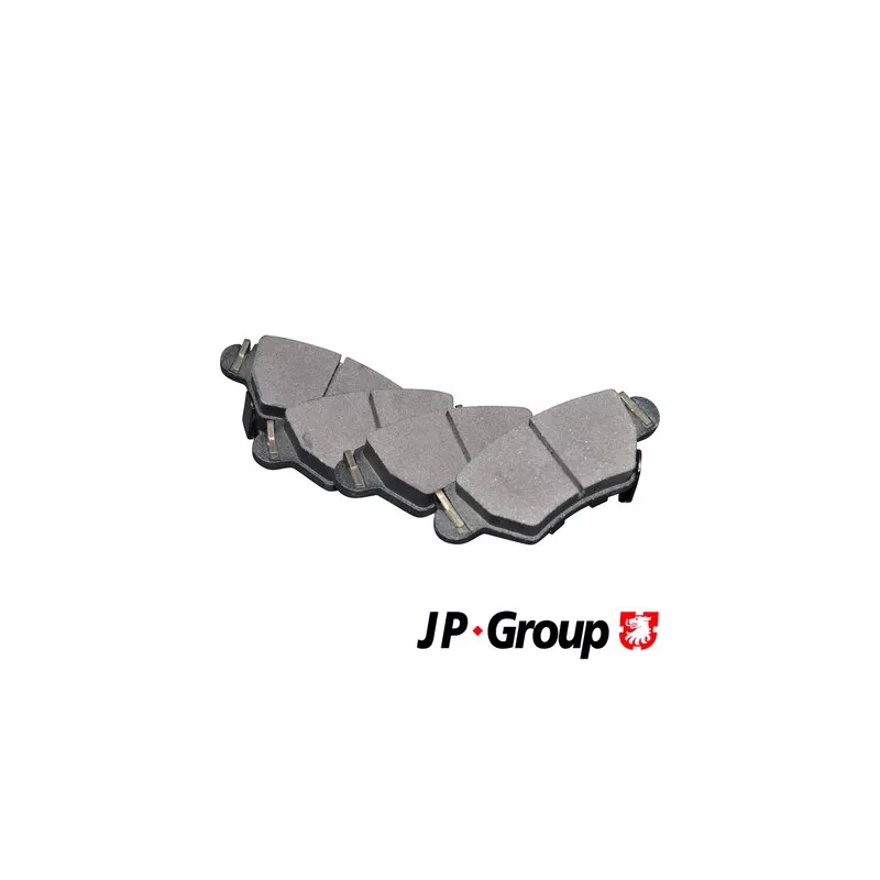 Jeu de 4 plaquettes de frein arrière JP GROUP 1263701710