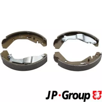 Jeu de 4 plaquettes de frein arrière JP GROUP 1263901710