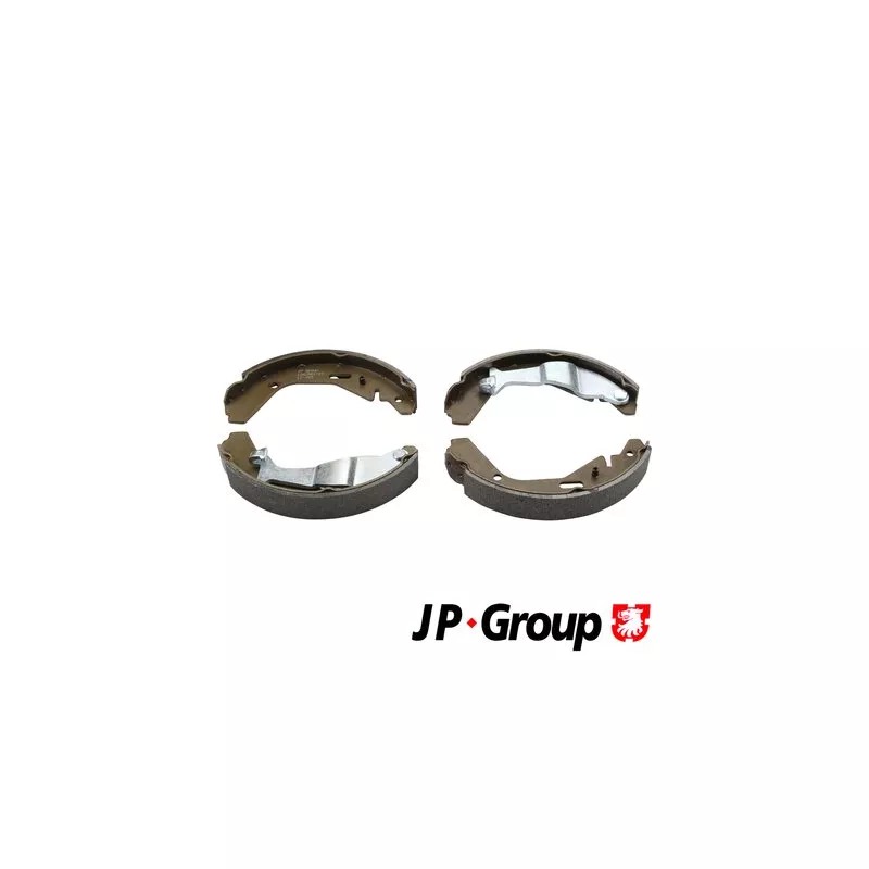 Jeu de 4 plaquettes de frein arrière JP GROUP 1263901710