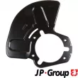 Déflecteur, disque de frein avant gauche JP GROUP 1264202470 - Visuel 1