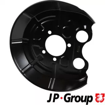 Déflecteur, disque de frein arrière gauche JP GROUP 1264304370