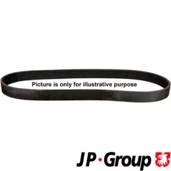 Courroie trapézoïdale à nervures JP GROUP 1318105400