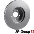 Jeu de 2 disques de frein avant JP GROUP 1363101700 - Visuel 2
