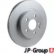 Jeu de 2 disques de frein avant JP GROUP 1363102600 - Visuel 1