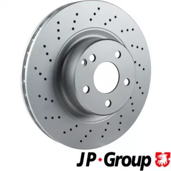 Jeu de 2 disques de frein avant JP GROUP 1363102900