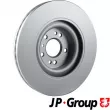 Jeu de 2 disques de frein avant JP GROUP 1363103600 - Visuel 2