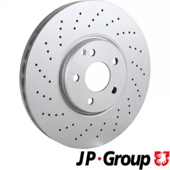 Jeu de 2 disques de frein avant JP GROUP 1363103900
