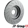 Jeu de 2 disques de frein avant JP GROUP 1363105400 - Visuel 2