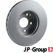 Jeu de 2 disques de frein avant JP GROUP 1363105500 - Visuel 2