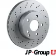 Jeu de 2 disques de frein avant JP GROUP 1363105600 - Visuel 1