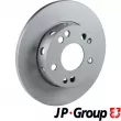Jeu de 2 disques de frein avant JP GROUP 1363106200 - Visuel 1