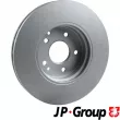 Jeu de 2 disques de frein avant JP GROUP 1363106500 - Visuel 2