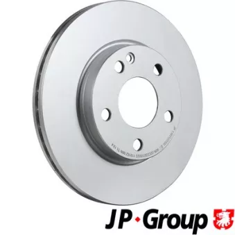 Jeu de 2 disques de frein avant JP GROUP 1363107000