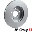 Jeu de 2 disques de frein avant JP GROUP 1363107100 - Visuel 2
