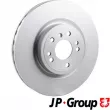 Jeu de 2 disques de frein avant JP GROUP 1363108400 - Visuel 1