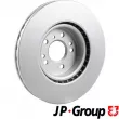 Jeu de 2 disques de frein avant JP GROUP 1363108400 - Visuel 2