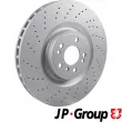 Jeu de 2 disques de frein avant JP GROUP 1363108500 - Visuel 1