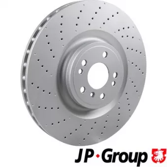 Jeu de 2 disques de frein avant JP GROUP 1363108500