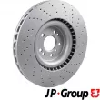 Jeu de 2 disques de frein avant JP GROUP 1363108500 - Visuel 2
