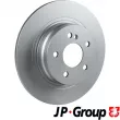 Jeu de 2 disques de frein avant JP GROUP 1363203300 - Visuel 1