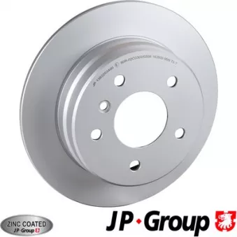 Jeu de 2 disques de frein avant JP GROUP 1363203400