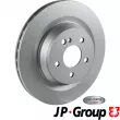 Jeu de 2 disques de frein avant JP GROUP 1363203600 - Visuel 1