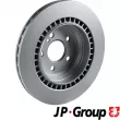 Jeu de 2 disques de frein avant JP GROUP 1363203600 - Visuel 2