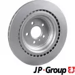 Jeu de 2 disques de frein avant JP GROUP 1363203900 - Visuel 2