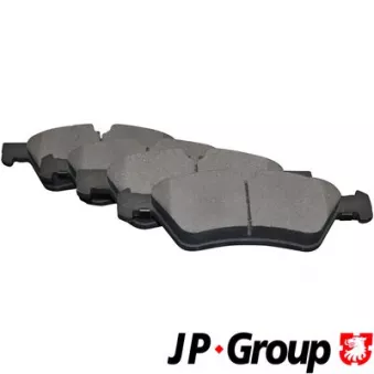 Jeu de 4 plaquettes de frein avant JP GROUP 1363602610
