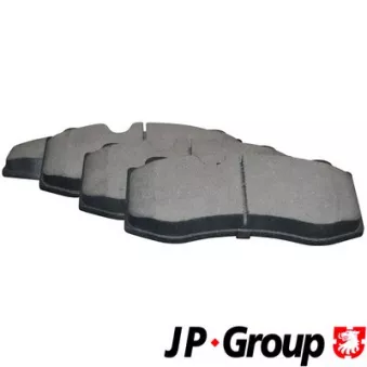 Jeu de 4 plaquettes de frein avant JP GROUP 1363602710