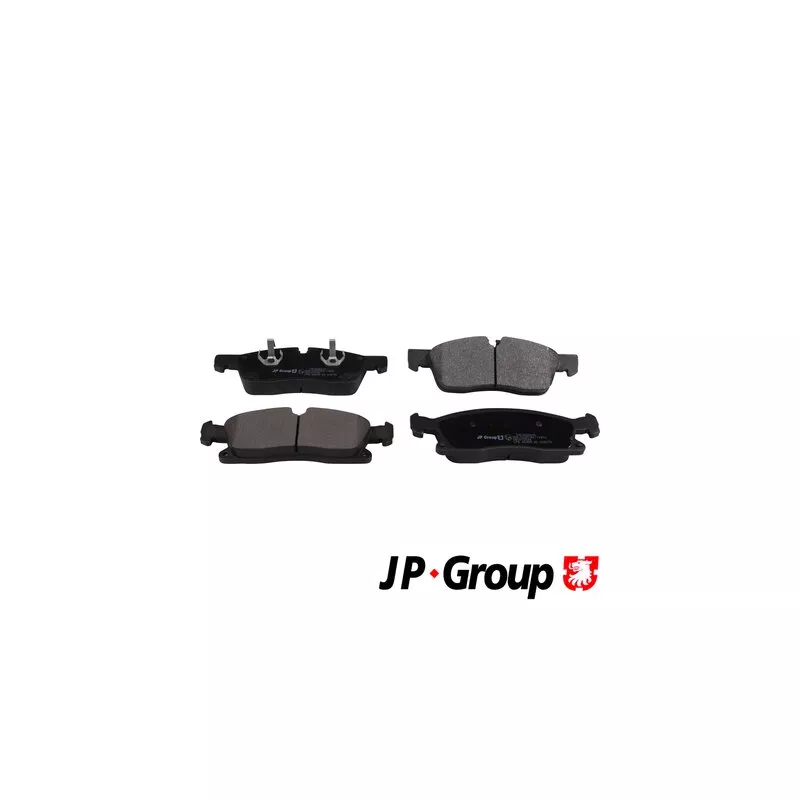 Jeu de 4 plaquettes de frein avant JP GROUP 1363606910