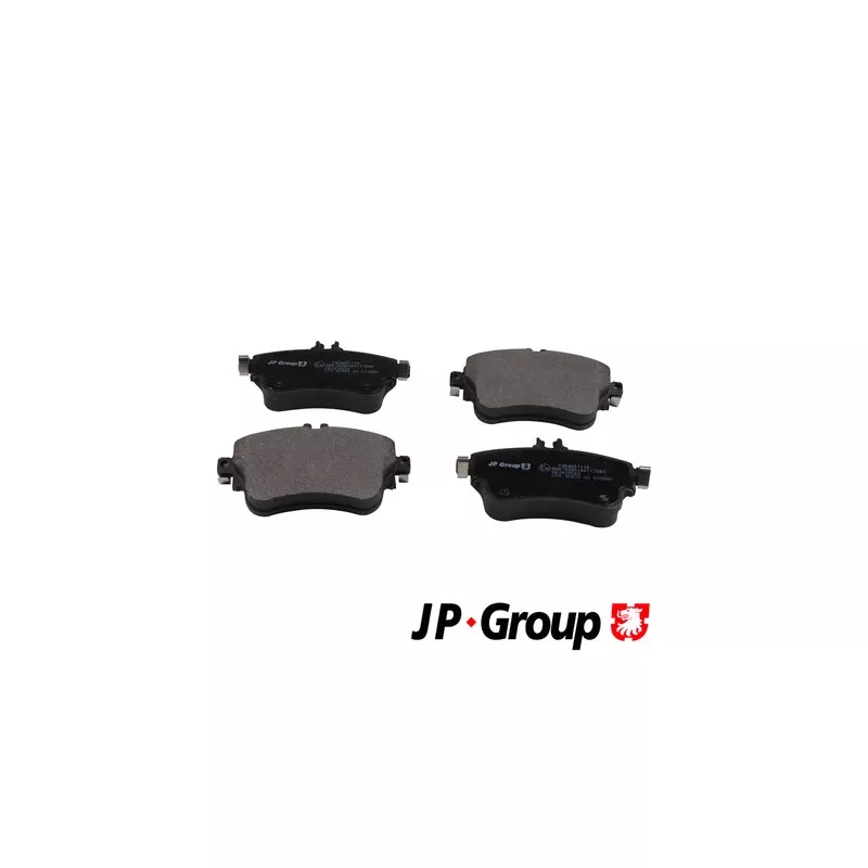 Jeu de 4 plaquettes de frein avant JP GROUP 1363607110