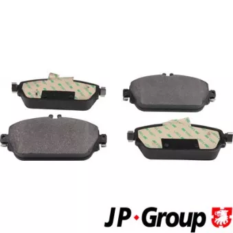 Jeu de 4 plaquettes de frein avant JP GROUP 1363607210