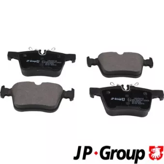 Jeu de 4 plaquettes de frein arrière JP GROUP 1363702710
