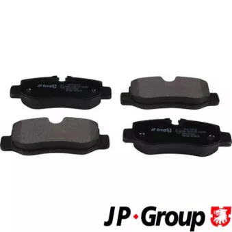 Jeu de 4 plaquettes de frein arrière JP GROUP 1363702810