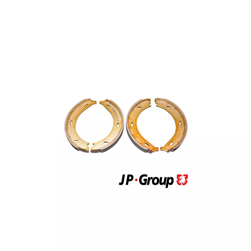 Jeu de 4 plaquettes de frein arrière JP GROUP 1363900110