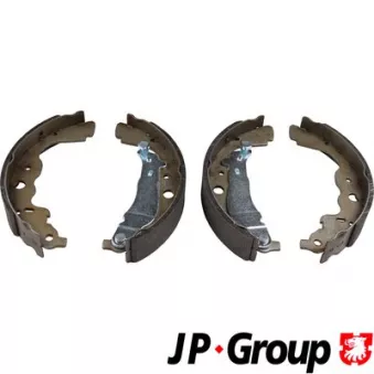 Jeu de 4 plaquettes de frein arrière JP GROUP 1363901710