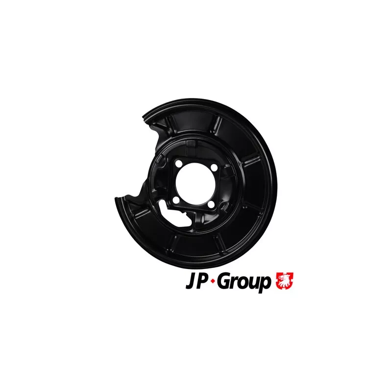 Déflecteur, disque de frein arrière gauche JP GROUP 1364302470