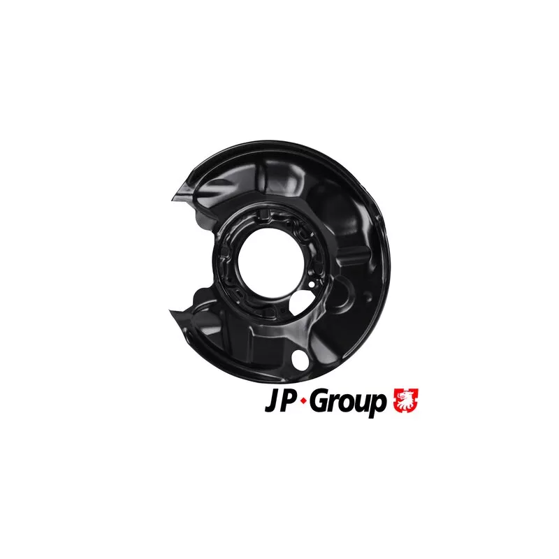 Déflecteur, disque de frein arrière gauche JP GROUP 1364302570