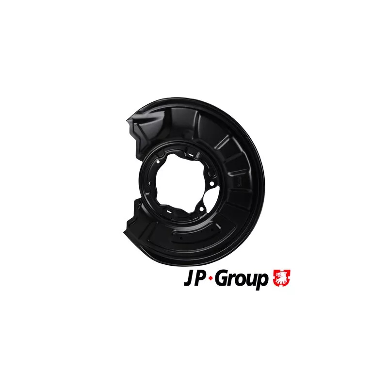 Déflecteur, disque de frein arrière gauche JP GROUP 1364302670