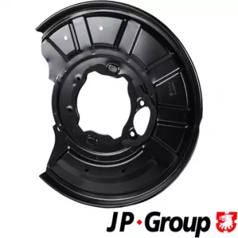 Déflecteur, disque de frein arrière gauche JP GROUP 1364302770
