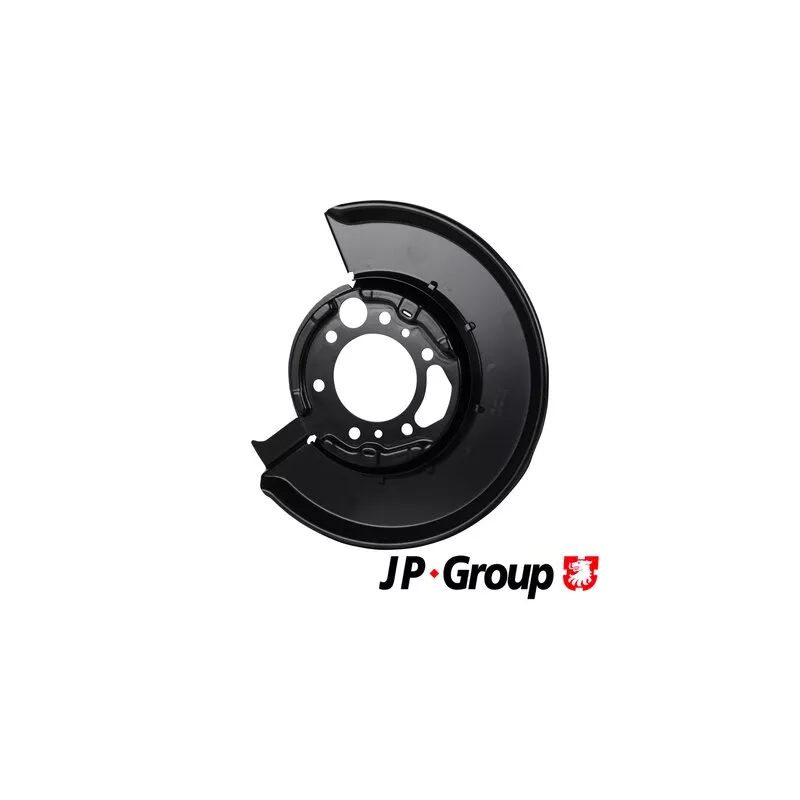 Déflecteur, disque de frein arrière gauche JP GROUP 1364302870
