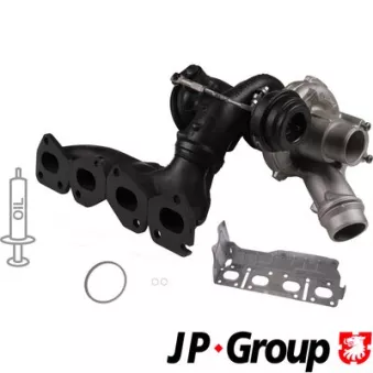 Turbocompresseur, suralimentation JP GROUP 1417401000