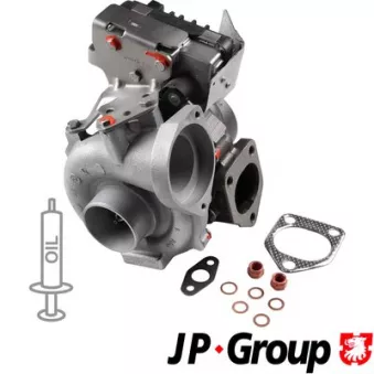 Turbocompresseur, suralimentation JP GROUP 1417401100