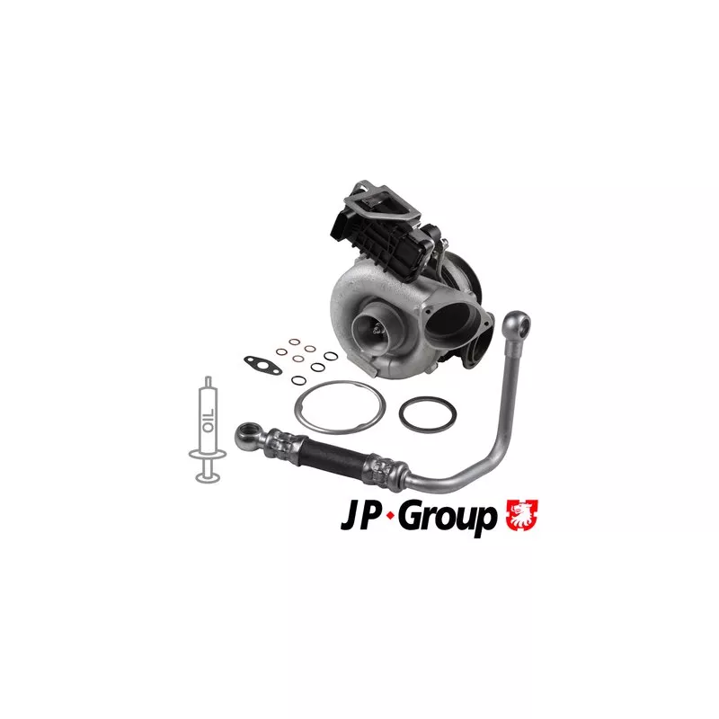 Turbocompresseur, suralimentation JP GROUP 1417800510