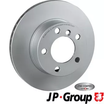 Jeu de 2 disques de frein avant JP GROUP 1463103400